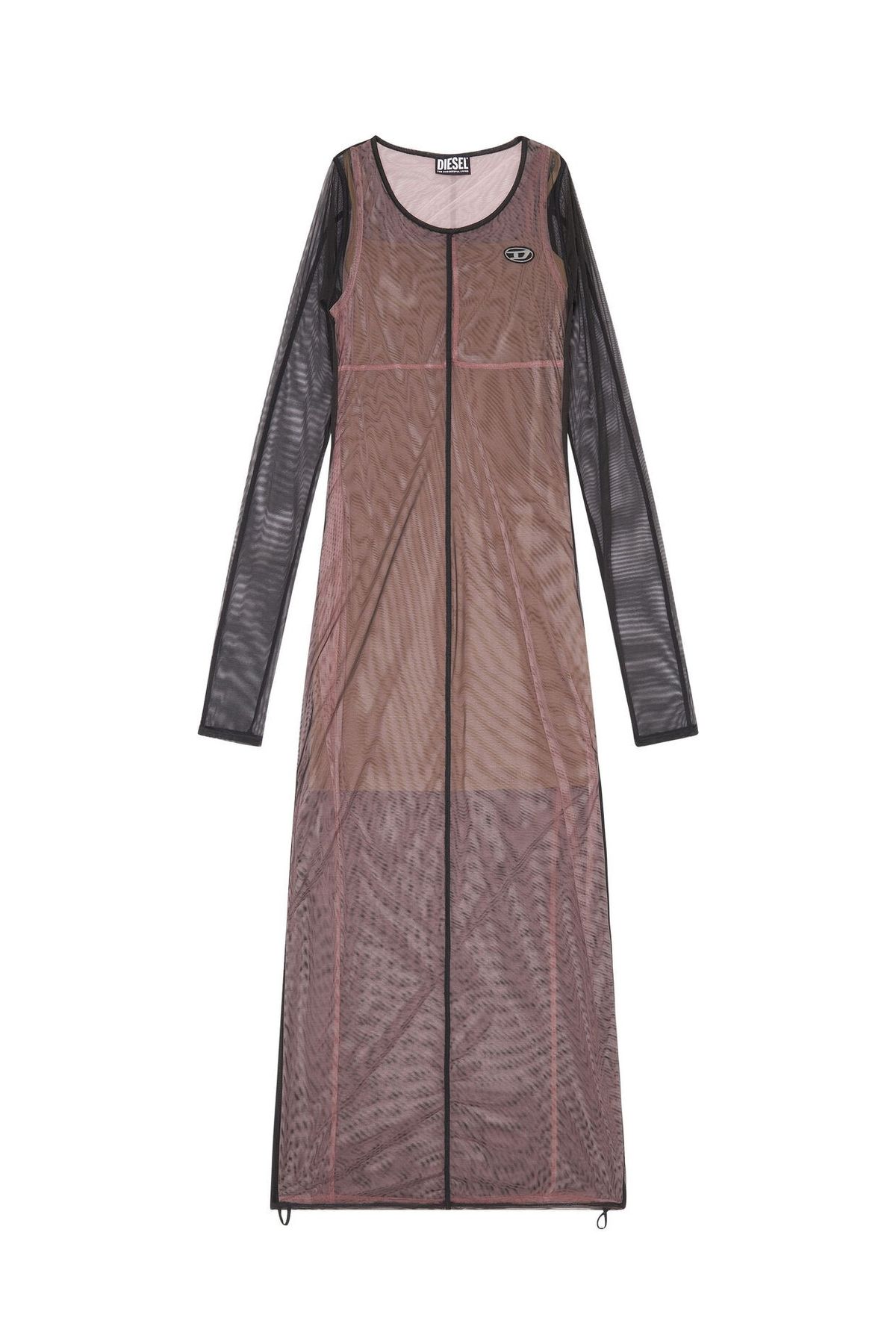 Diesel D-Jumish Double-Layer Mesh Dress