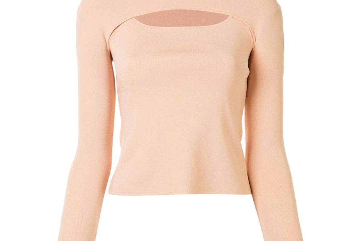 dion lee hosiery stirrup top