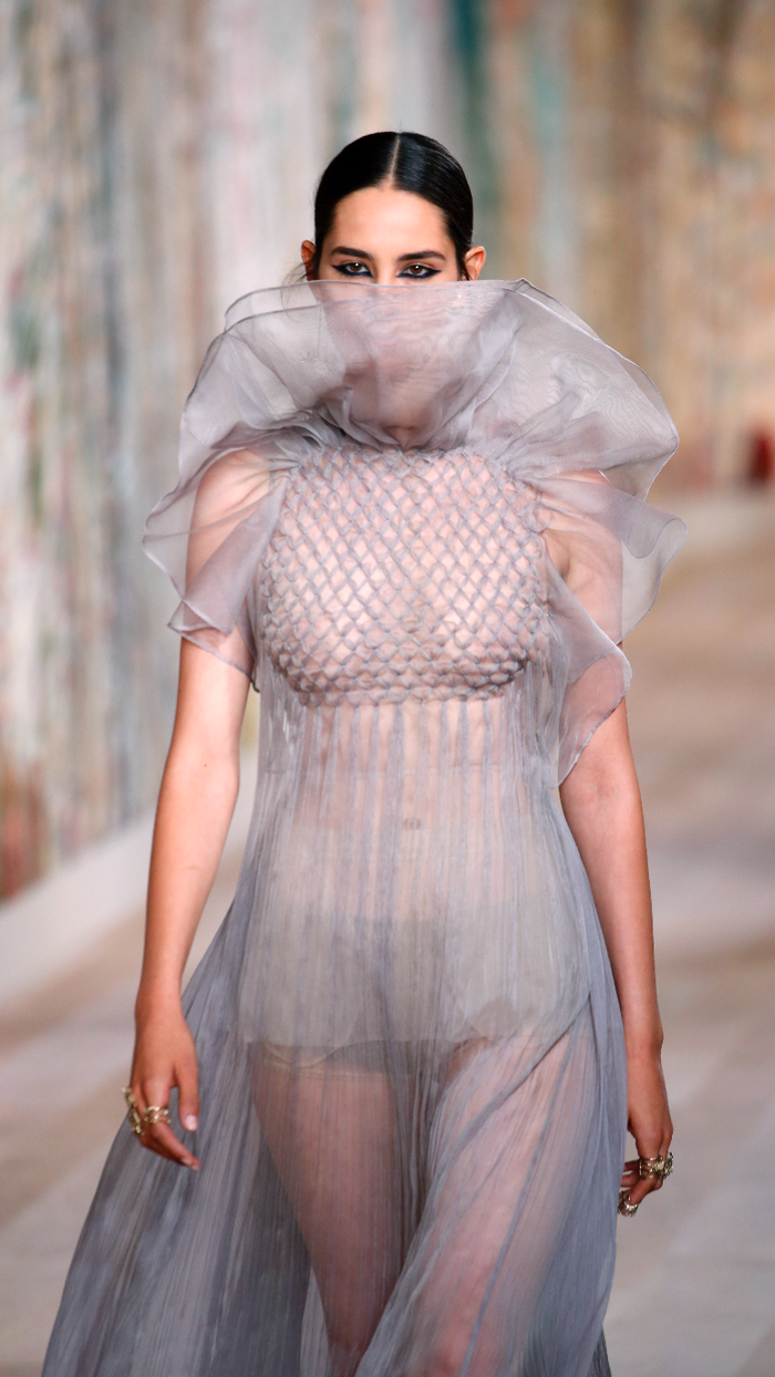 dior couture runway makeup beauty