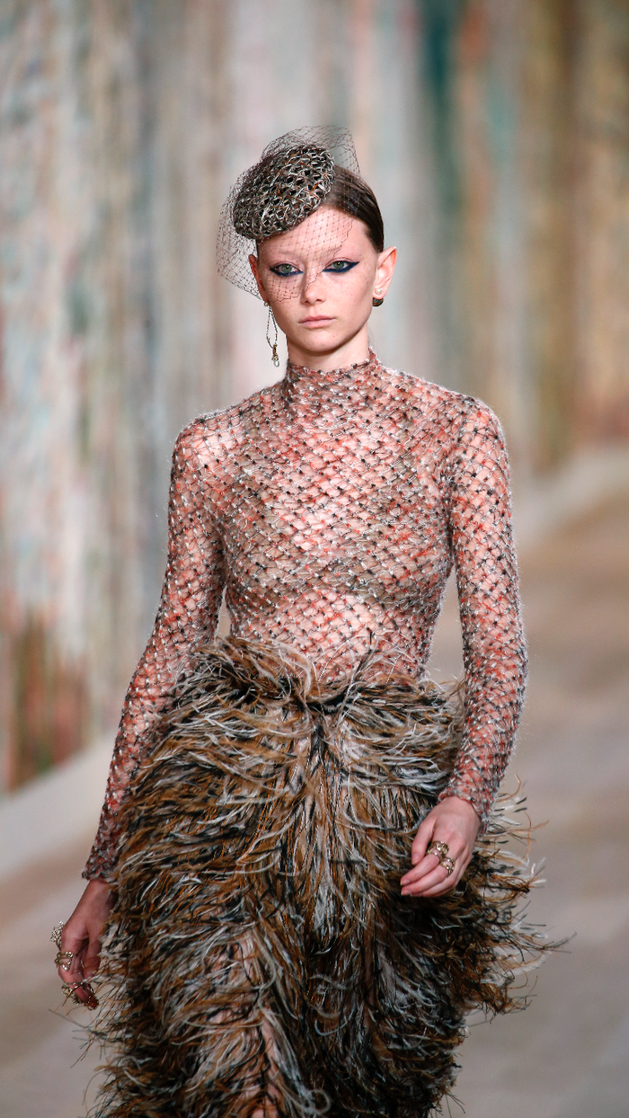 dior couture runway makeup beauty