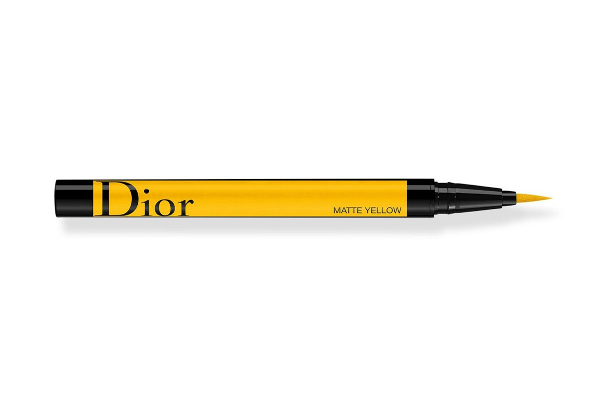 dior diorshow on stage liner in matte yellow