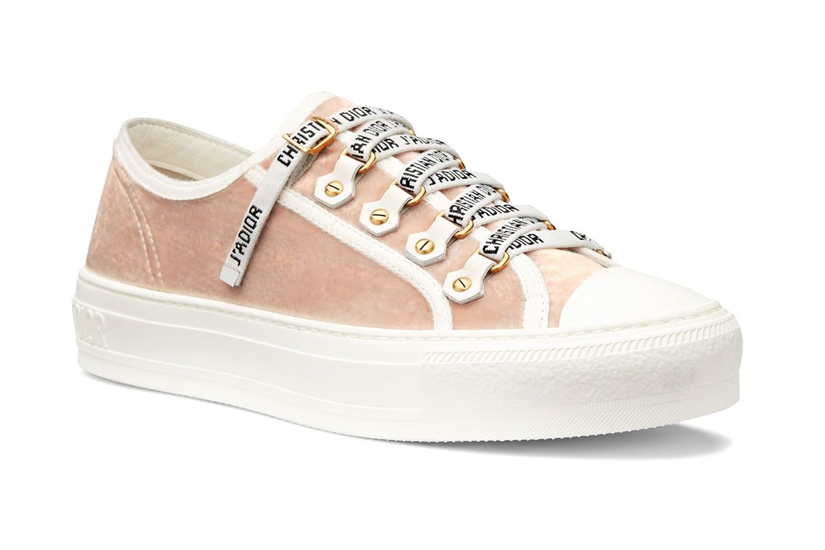 dior walk'n'dior sneaker in nude