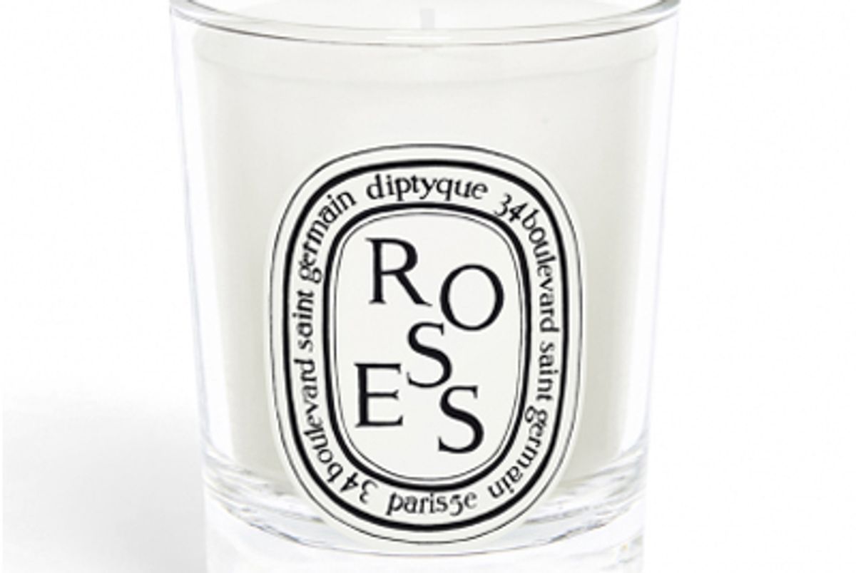 diptyque roses candle