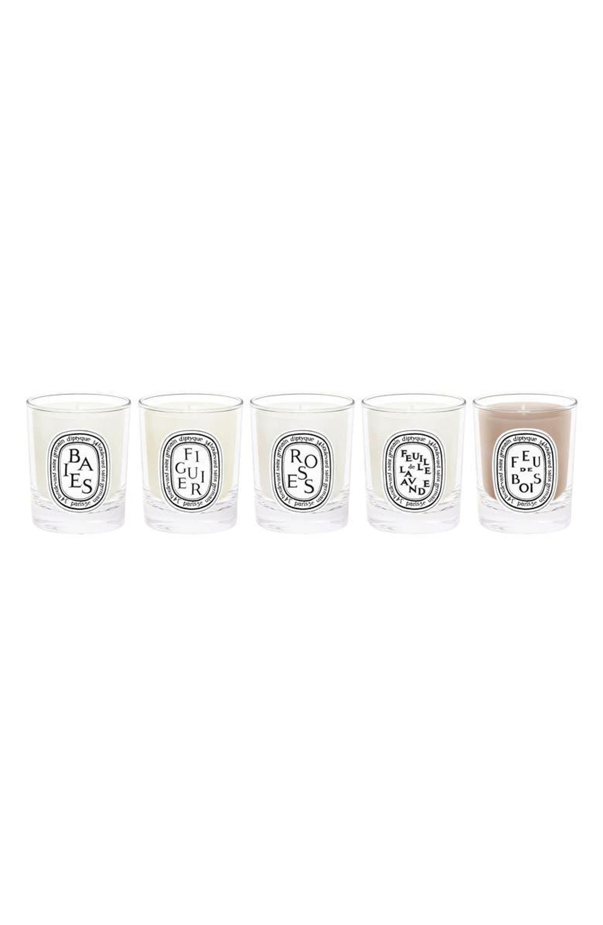 diptyque travel size scented candle set