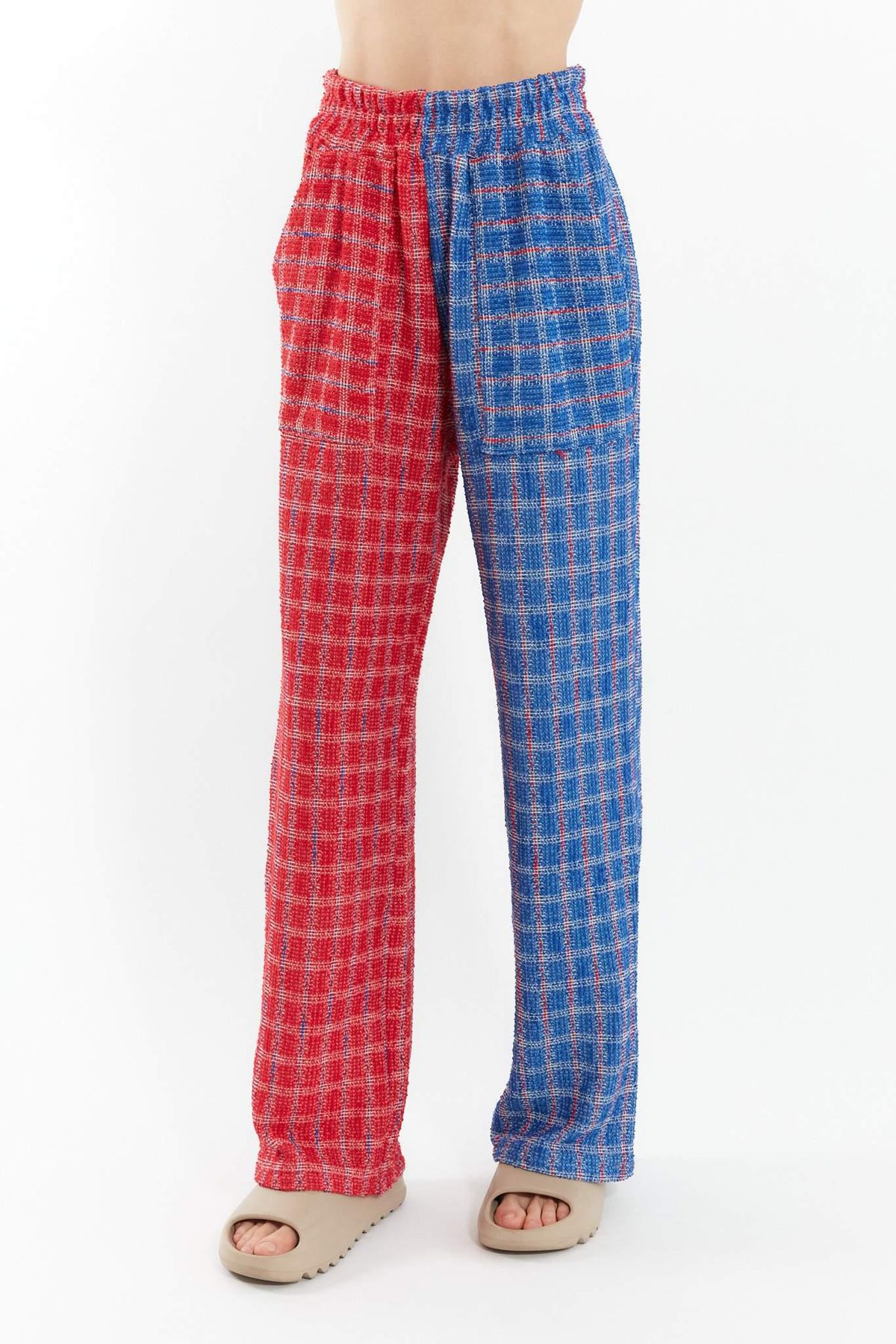 division red blue lounge pants