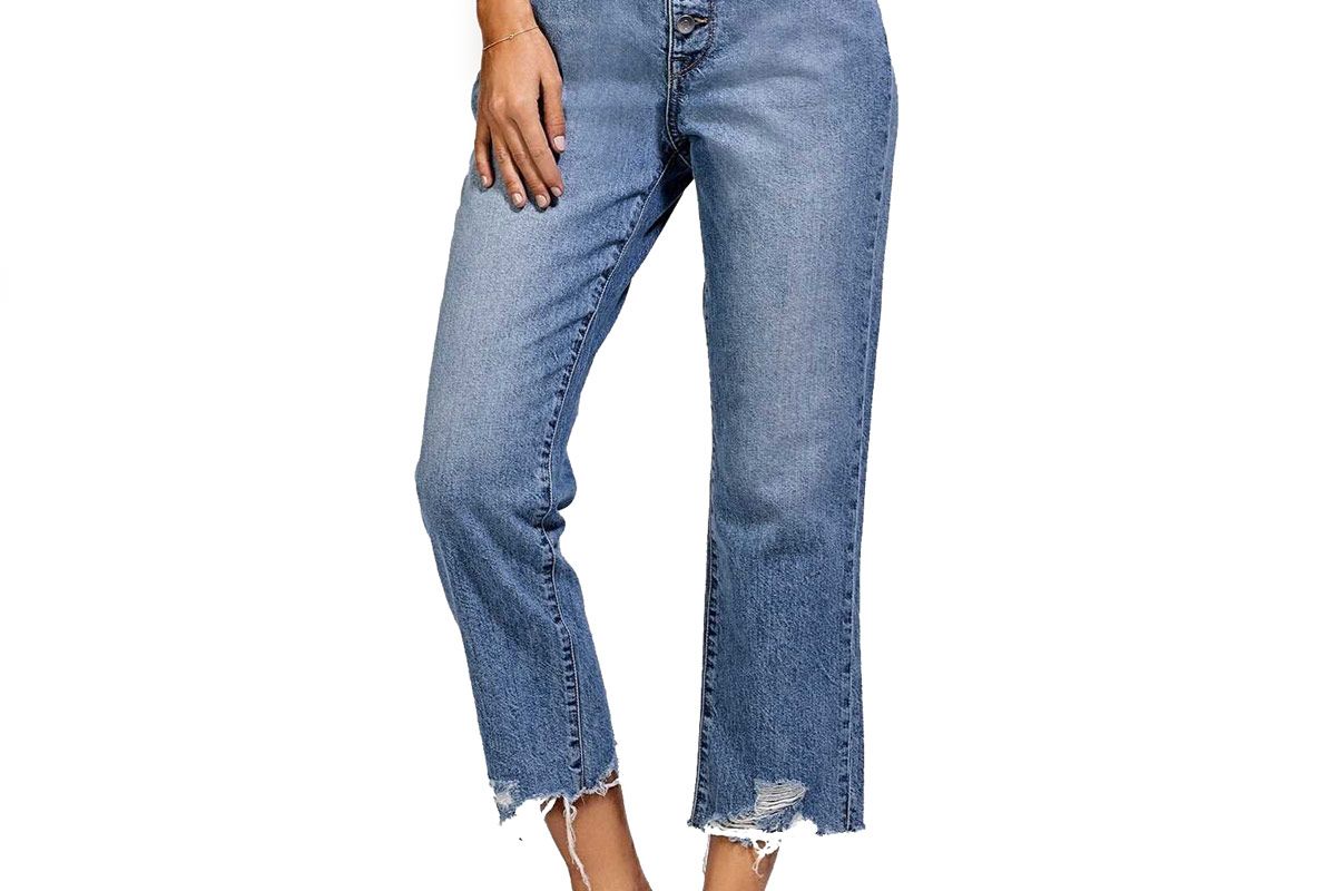 Patti High Rise Straight Jeans