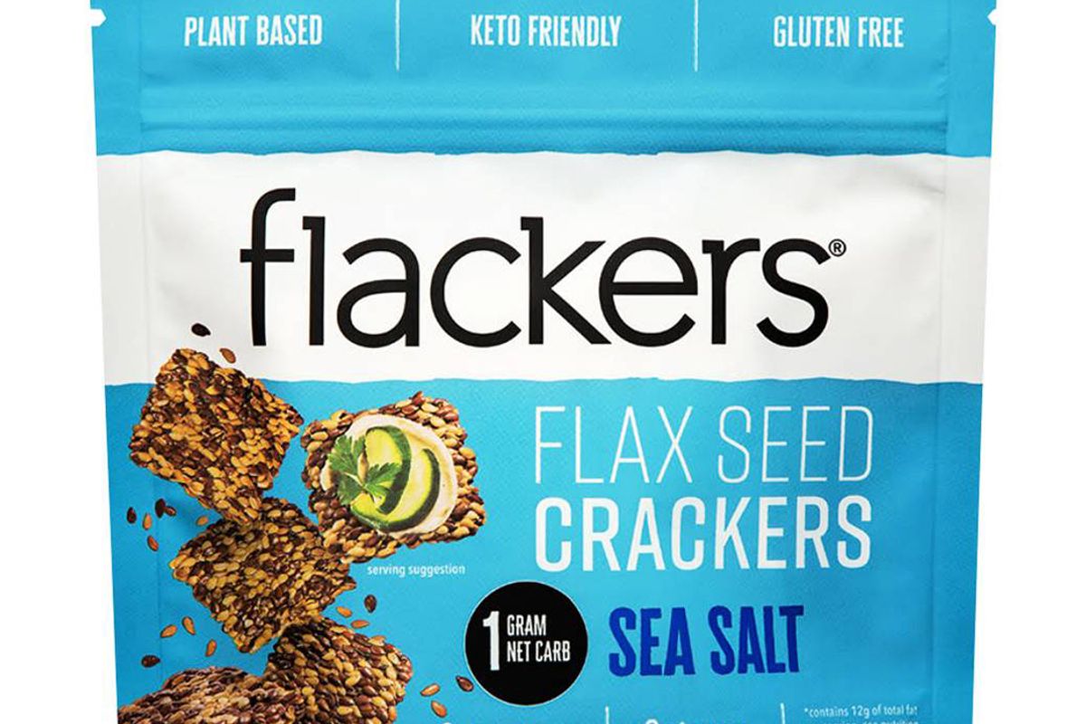 doctor in the kitchen flackers sea salt flax seed crackers