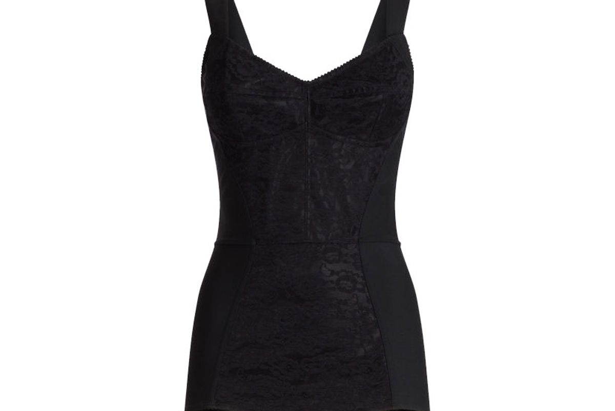 dolce and gabbana lace shaper bodysuit