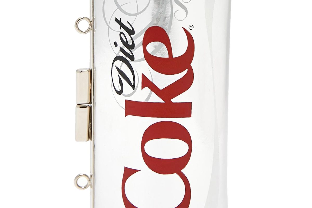 dolls kill but first diet coke can clutch