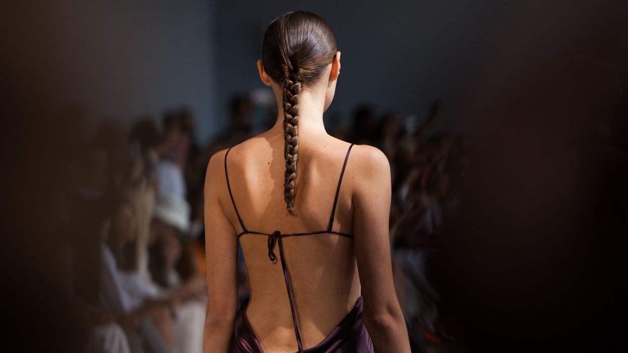 dominatrix inspired hair trending new york fashion week