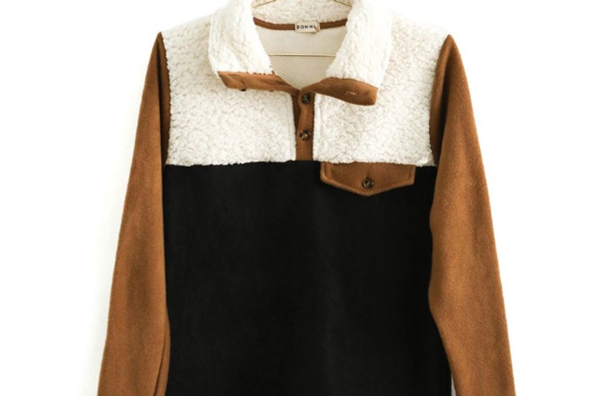 donni tri fleece pullover