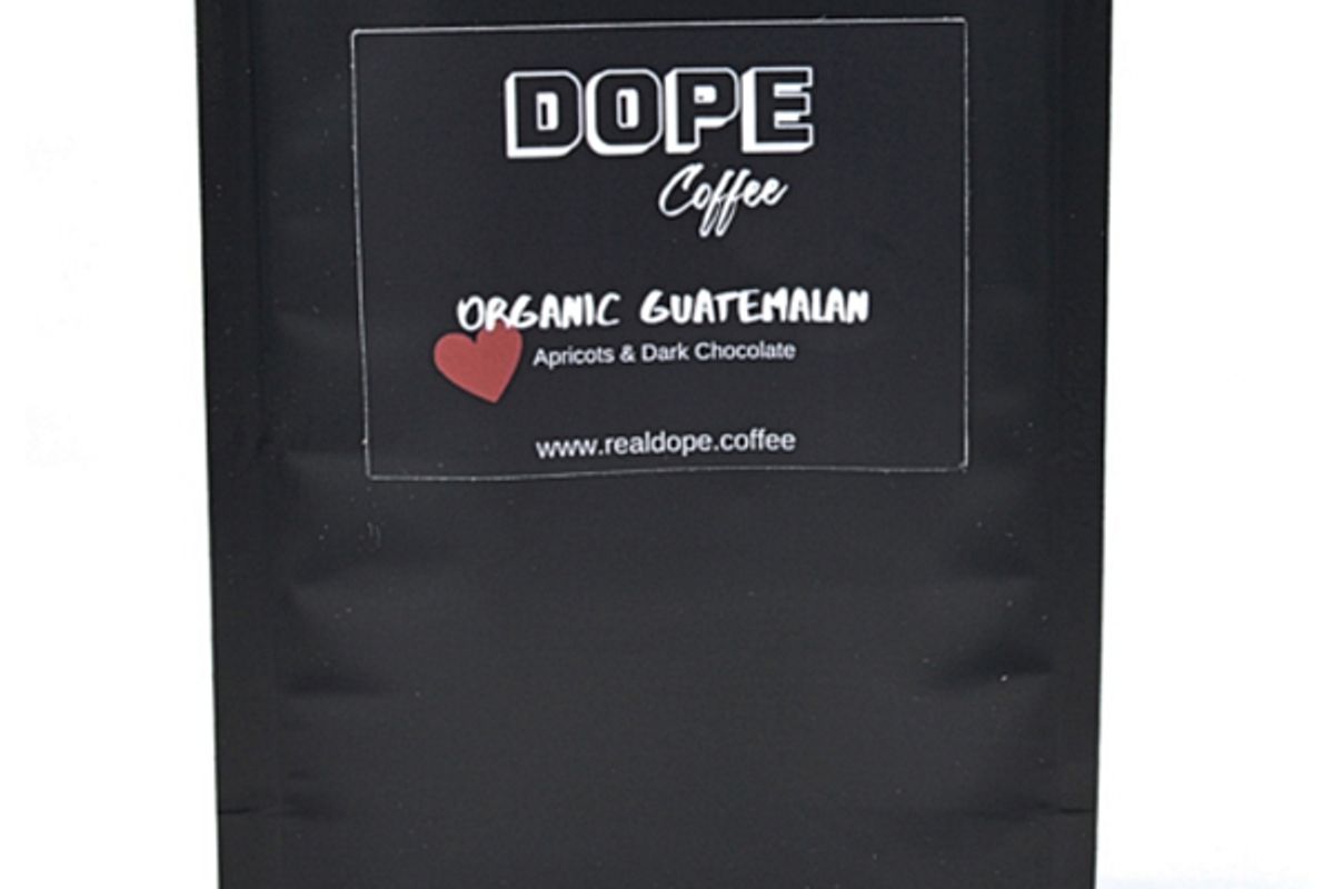 dope coffee organic guatemalan cocoa citrus blossom