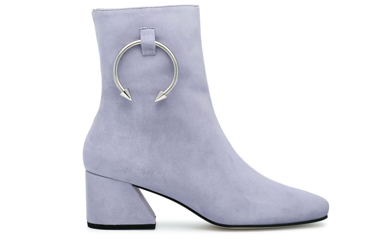 dorateymur lilac suede nizip ii 60 ankle boots