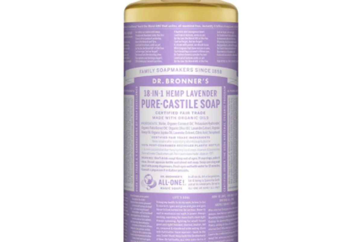 dr bronners 18 in 1 hemp pure castile soap
