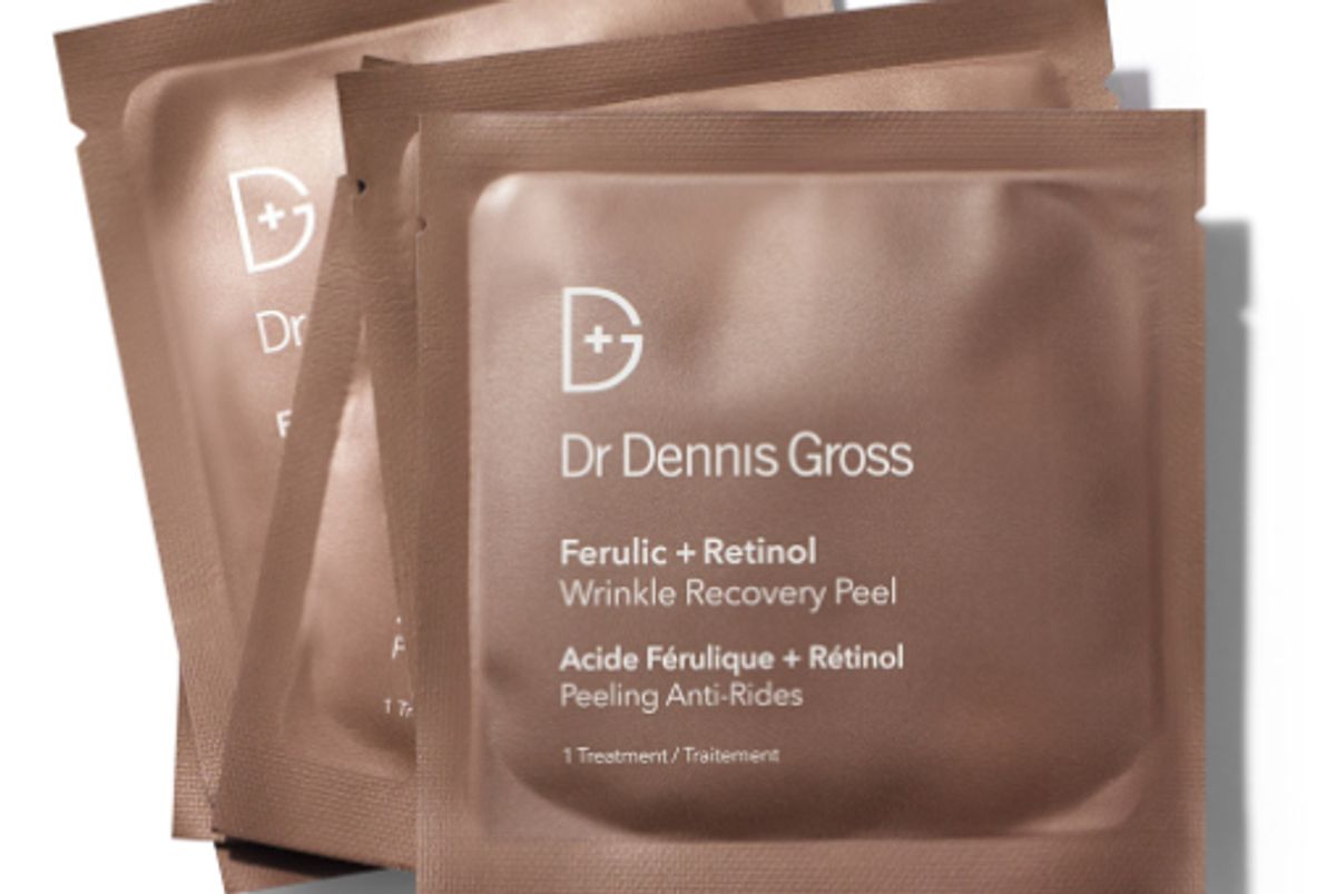 dr dennis gross ferulic and retinol wrinkle recovery peel