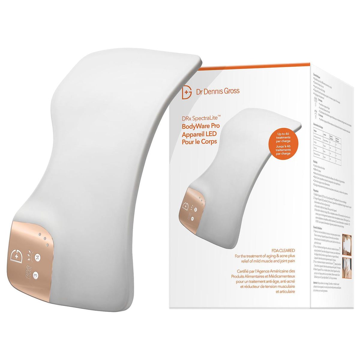 dr. dennis gross skincare drx spectralite bodyware pro