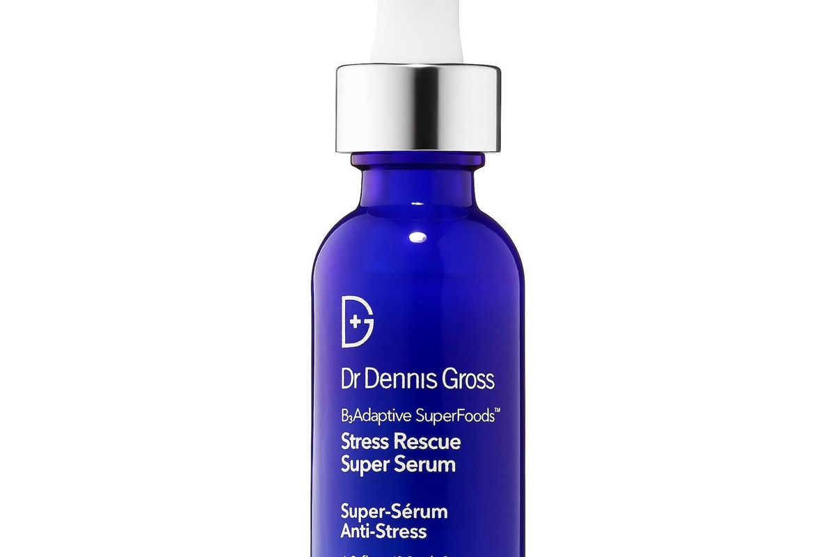 dr dennis gross skincare stress rescue super serum with niacinamide