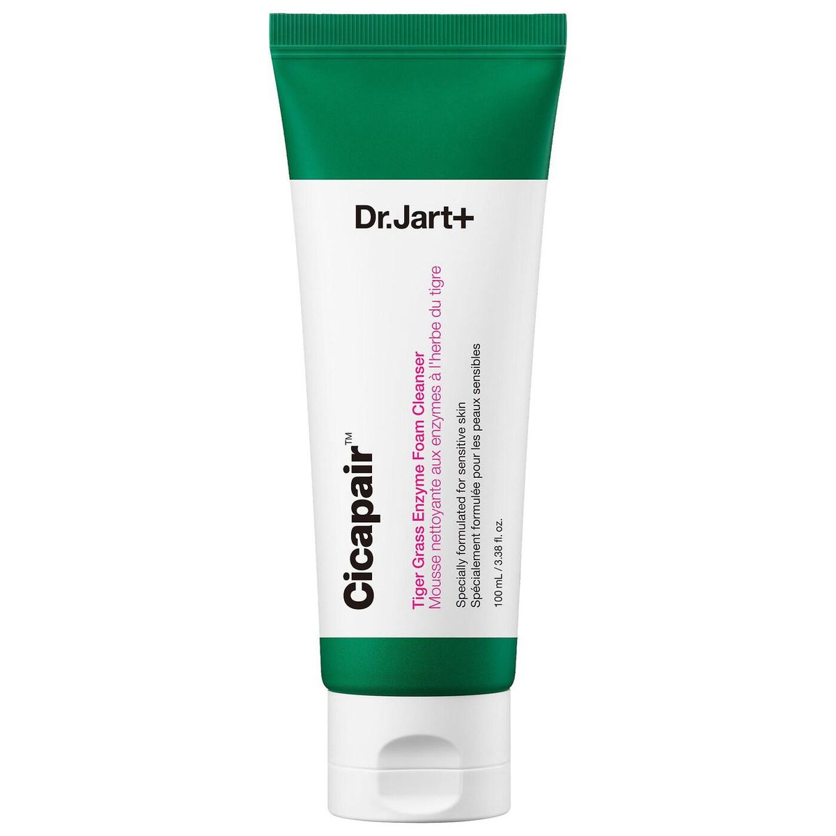 dr jart plus cicapair tiger grass enzyme foam cleanser