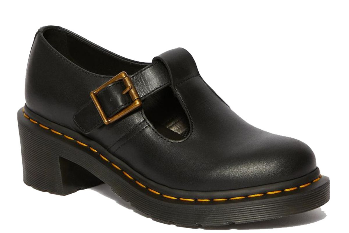 dr martens sophia womens leather heeled marry jane shoes