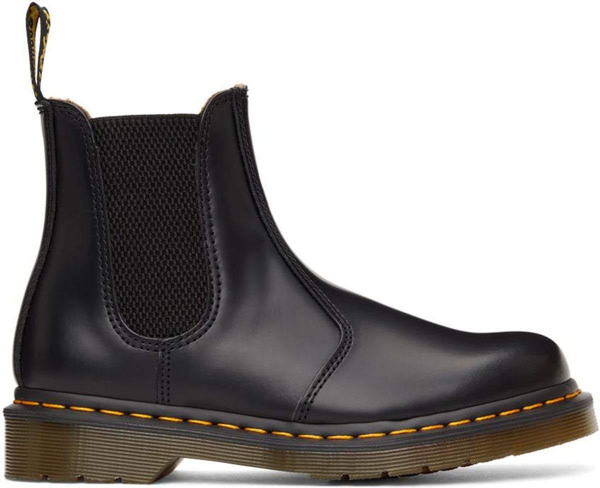 dr martins black 2976 chelsea boots