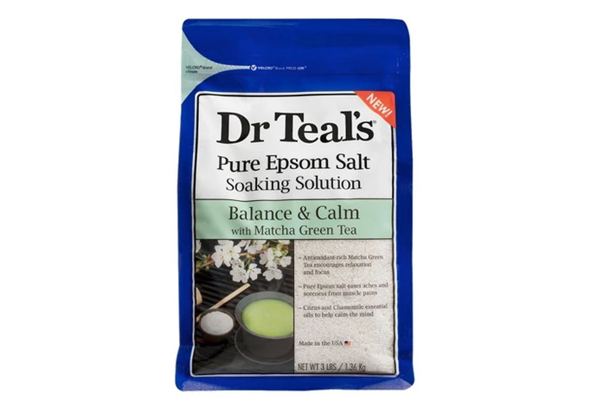 dr teal s matcha green tea epsom salt bath soaks