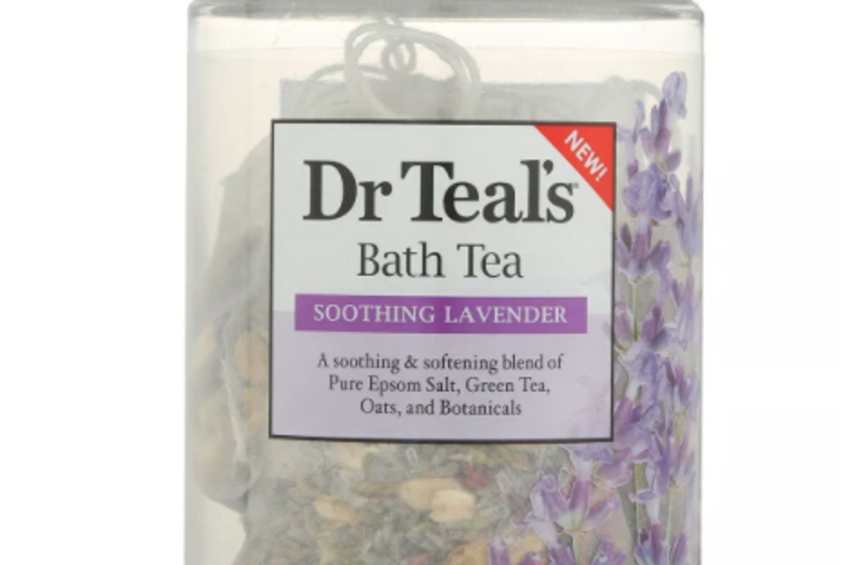 dr teals soothing lavender bath tea