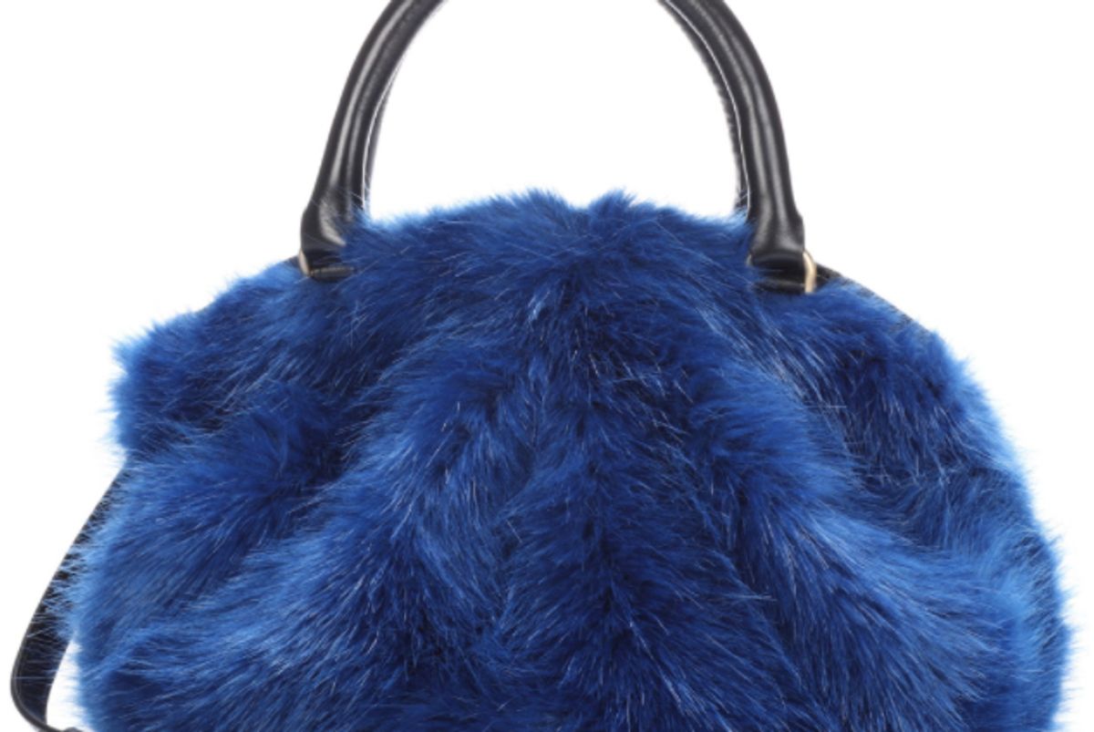 Faux Fur Handbag