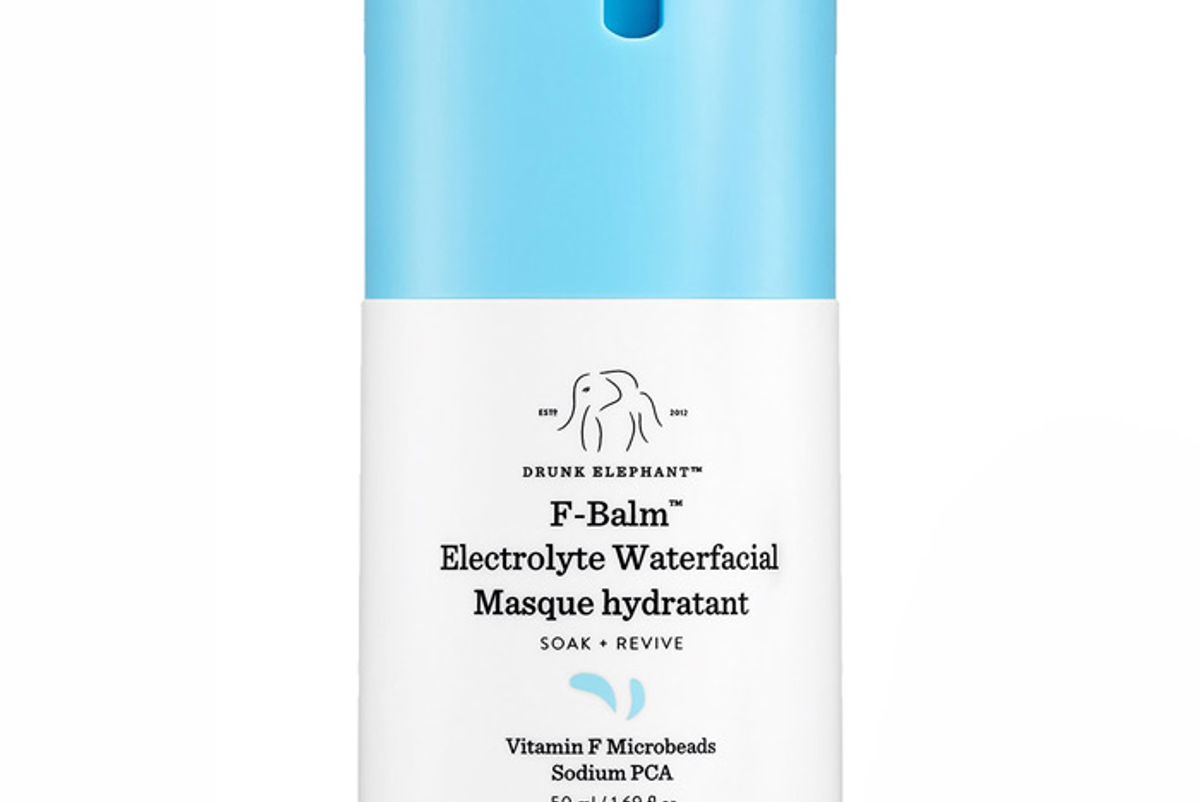 drunk elephant f balm electrolyte waterfacial mask