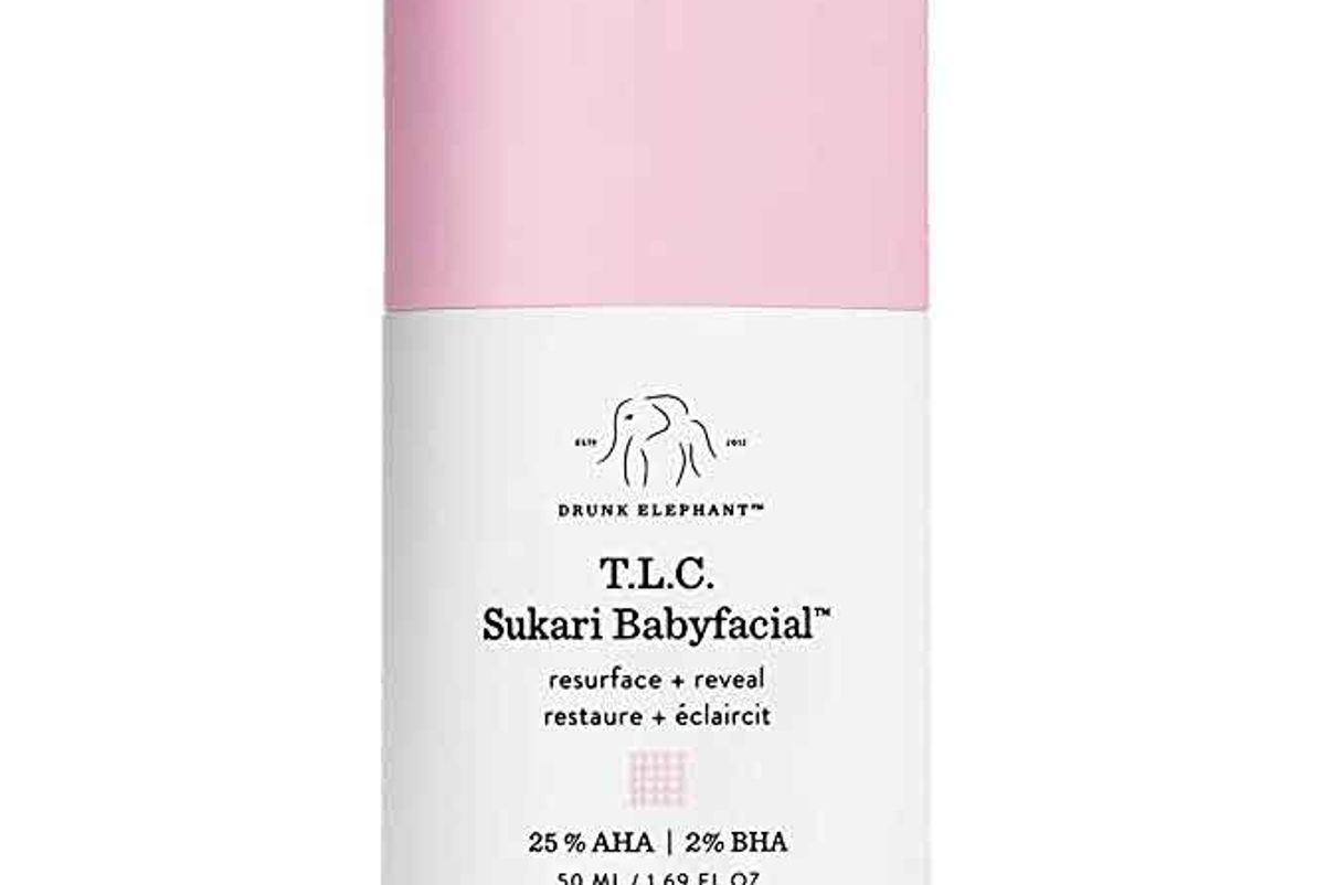 drunk elephant tlc sukari baby facial