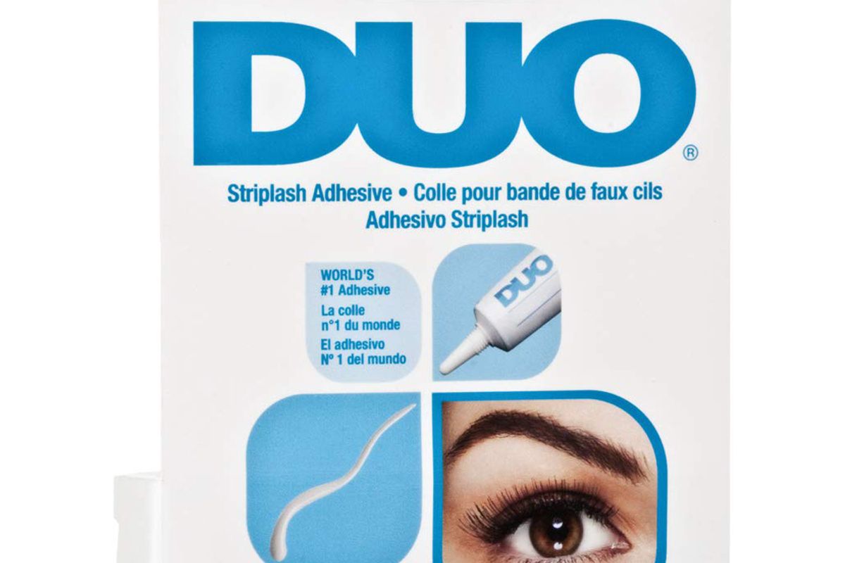 duo strip lash adhesive white clear for strip false eyelash