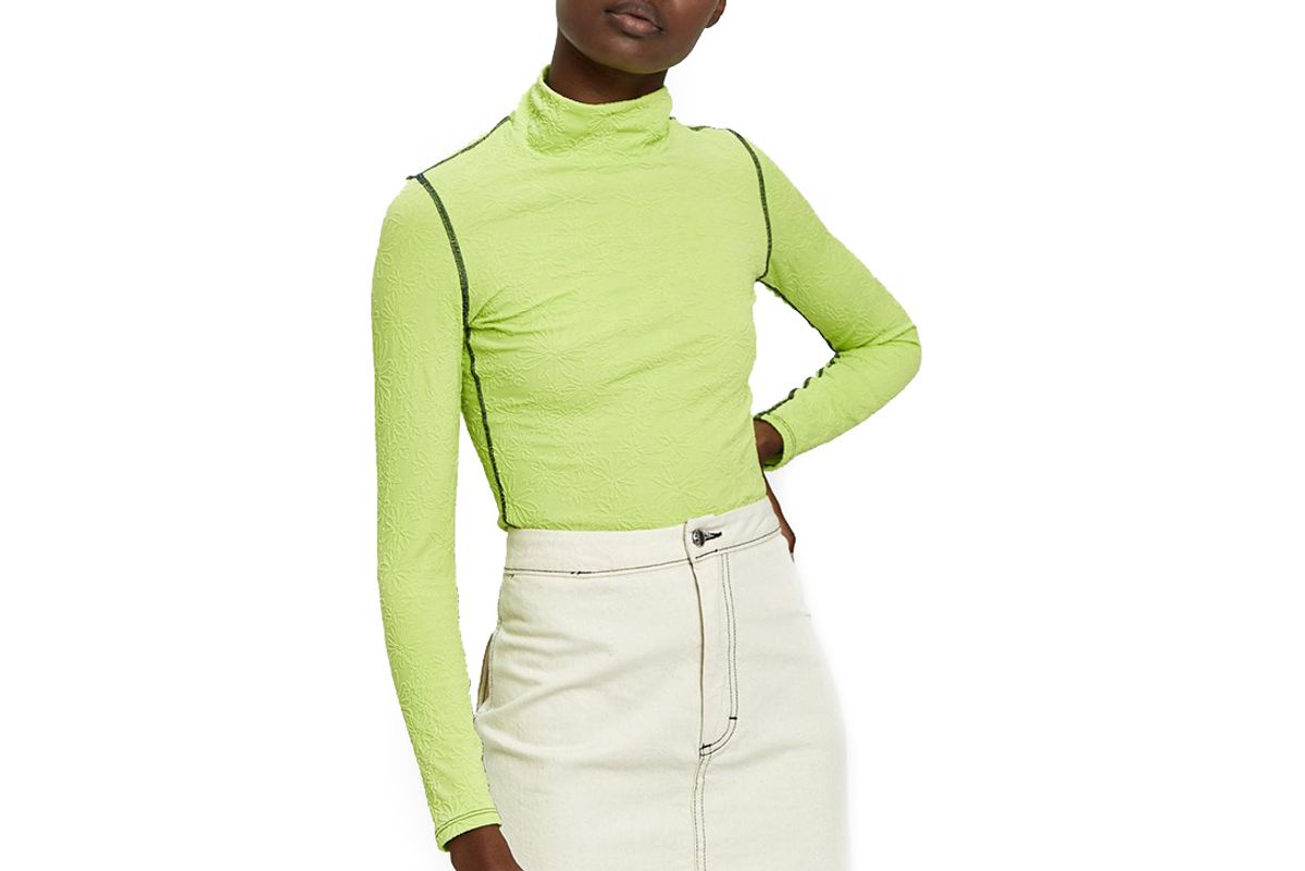 eckhaus latta shrunk turtleneck