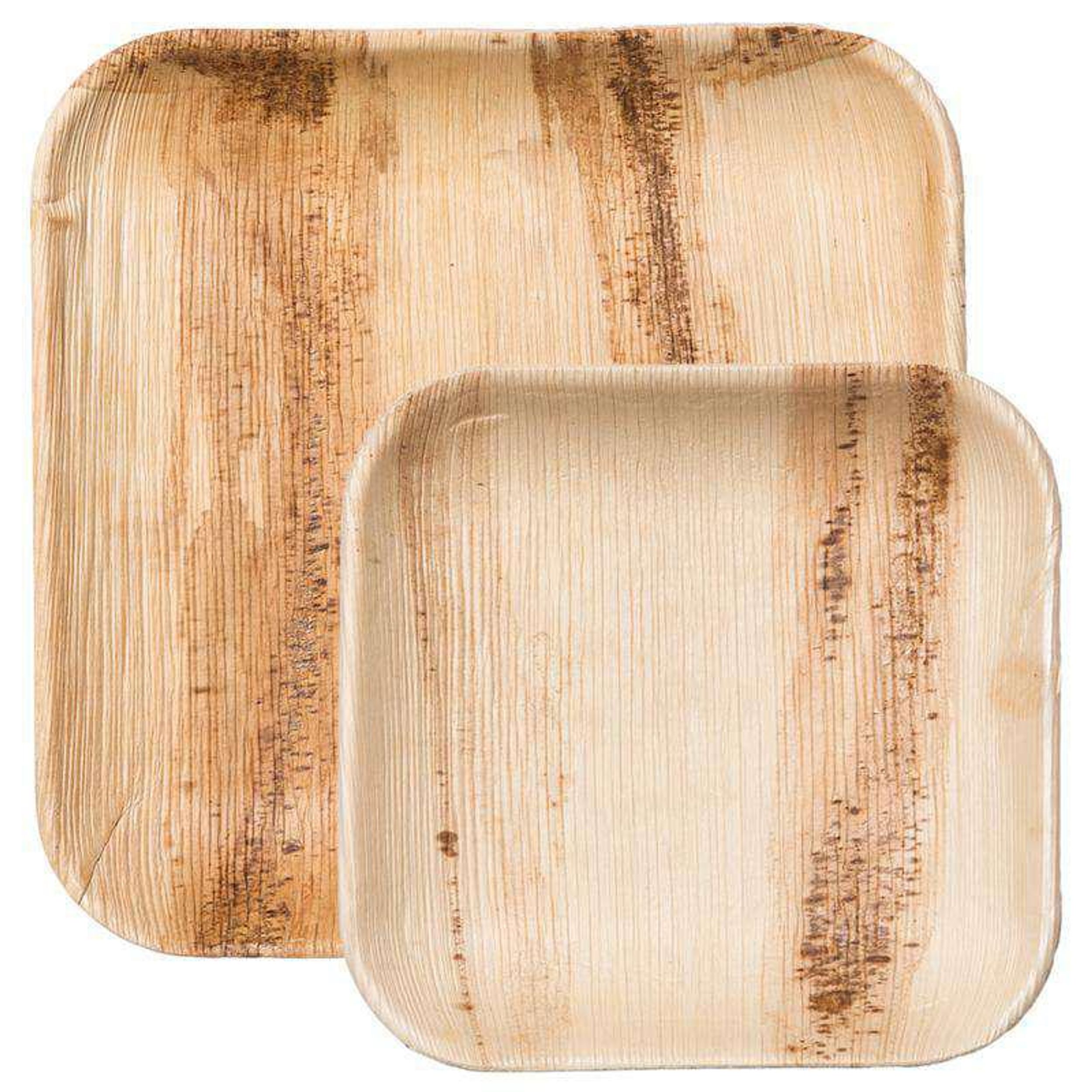 eco party warehouse square palm leaf eco friendly disposable dinnerware value set