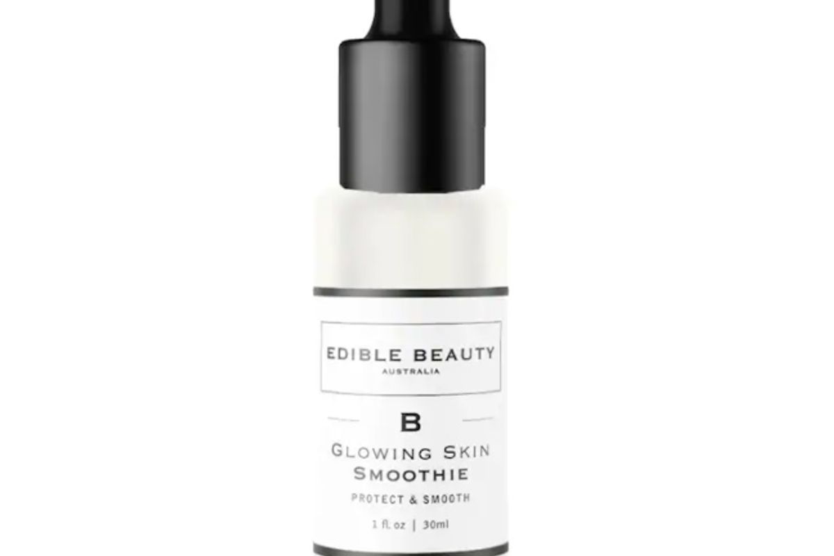 edible beauty glowing skin smoothie serum protect and smooth
