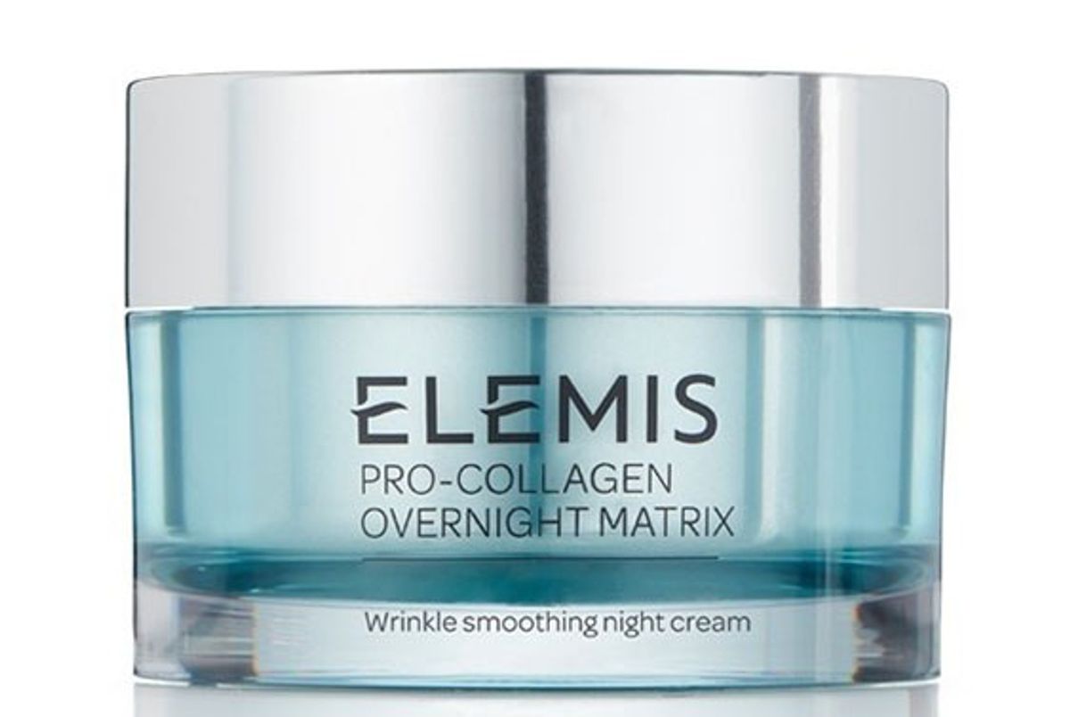 elemis pro collagen overnight matrix wrinkle smoothing night cream