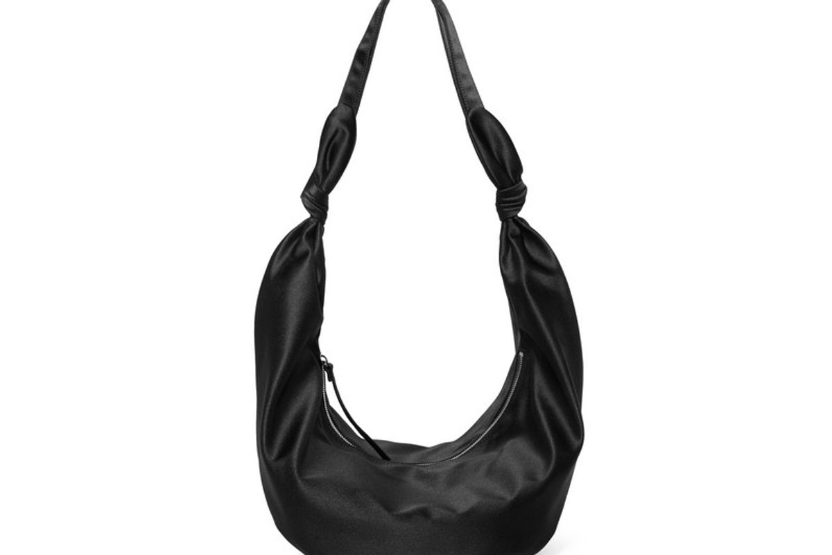 elizabeth and james gwen satin shoulder bag