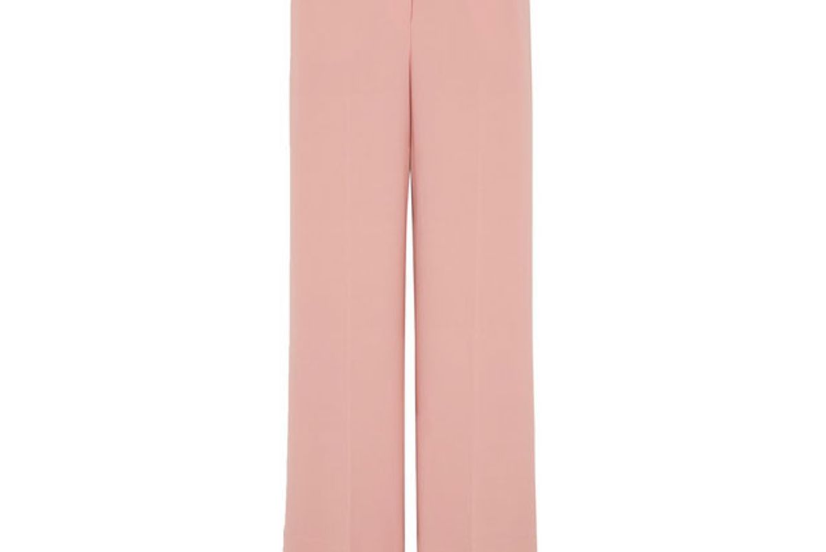 elizabeth and james harmon crepe wide leg pants