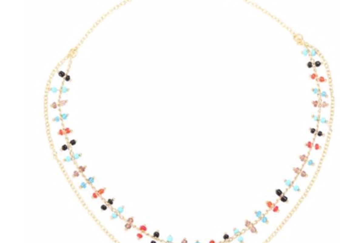 Marie Beaded Double-Strand Choker