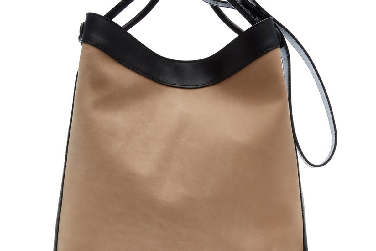 elleme vosges leather shoulder bag