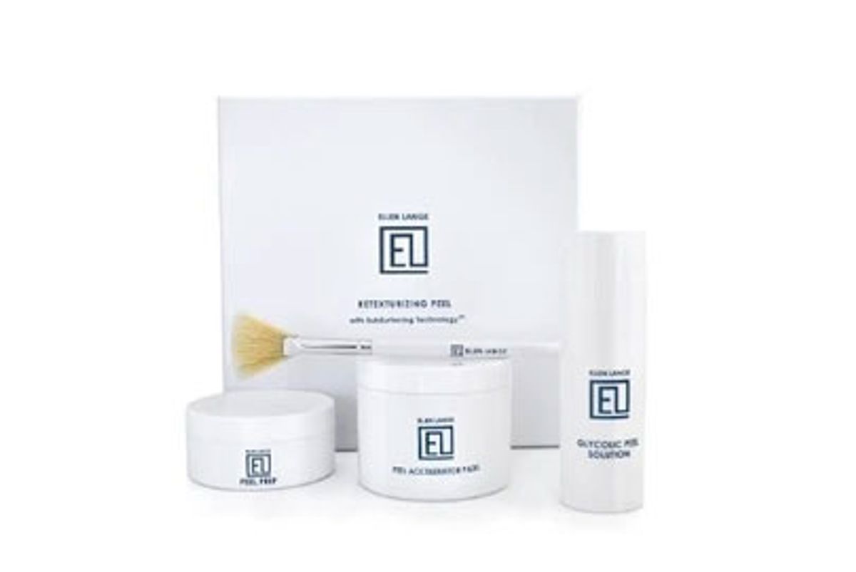 ellen lange retexurizing skin peel glycolic chemical facial treatment kit