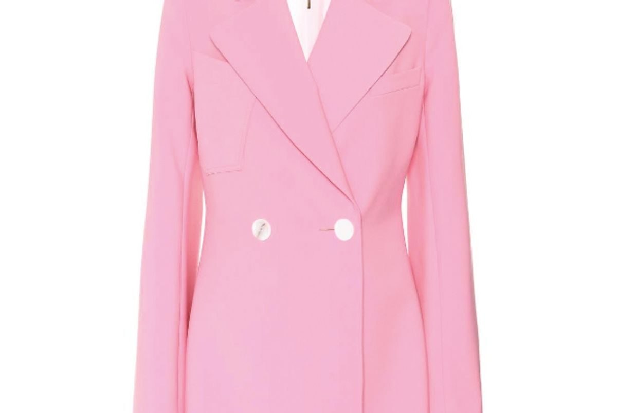 ellery calling card wool blend blazer