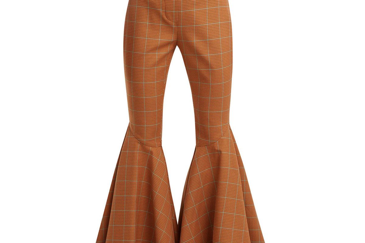 ellery jacuzzi checked trousers