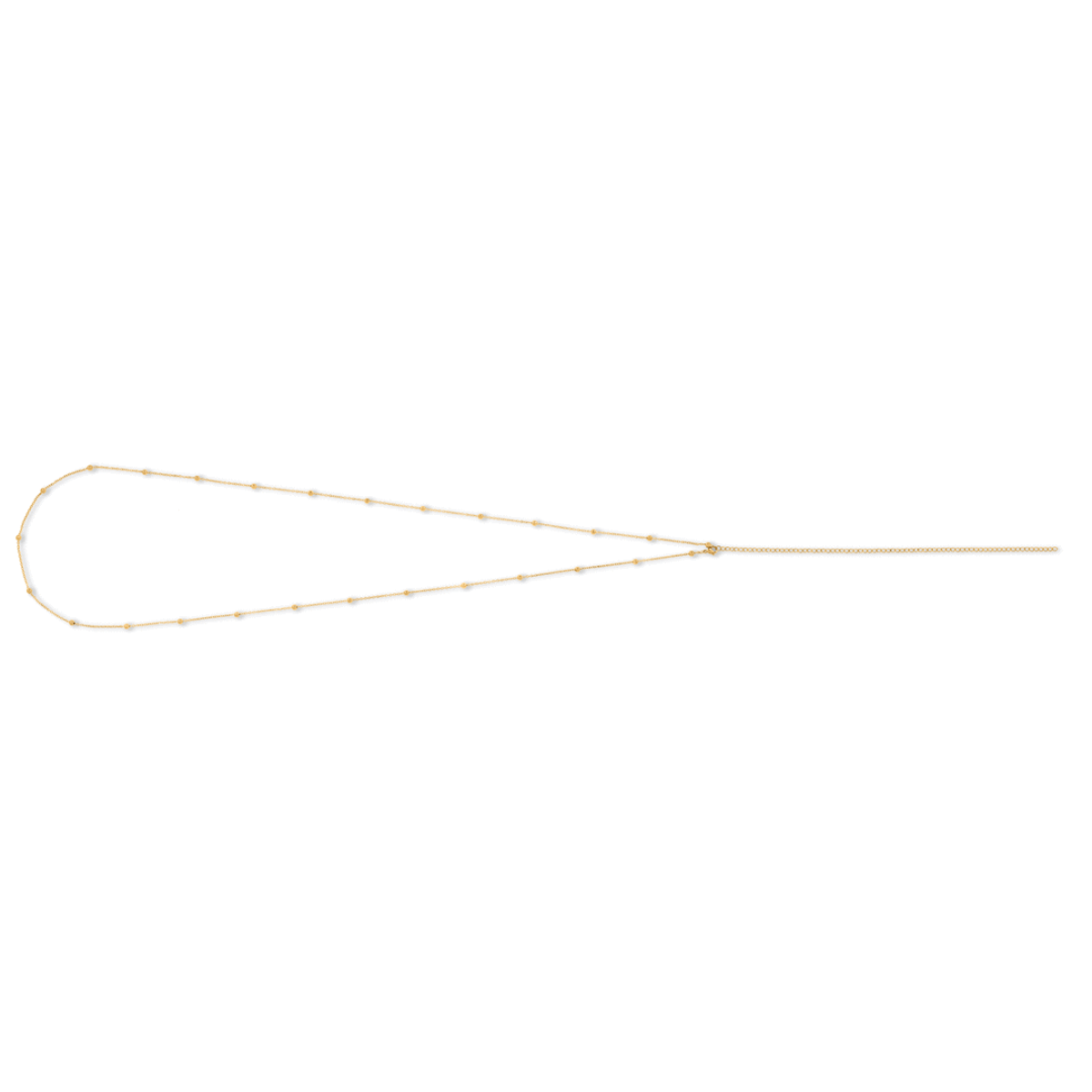 ellie vail kai dainty ball waist chain