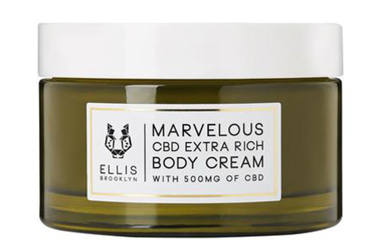 ellis brooklyn marvelous cbd extra rich body lotion cream