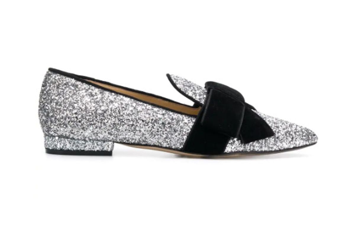 emanuela caruso glitter loafers