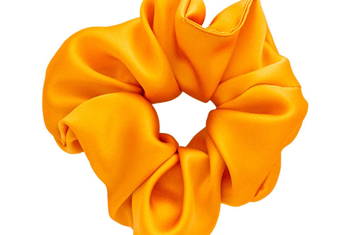 emi jay silk charmeuse scrunchie