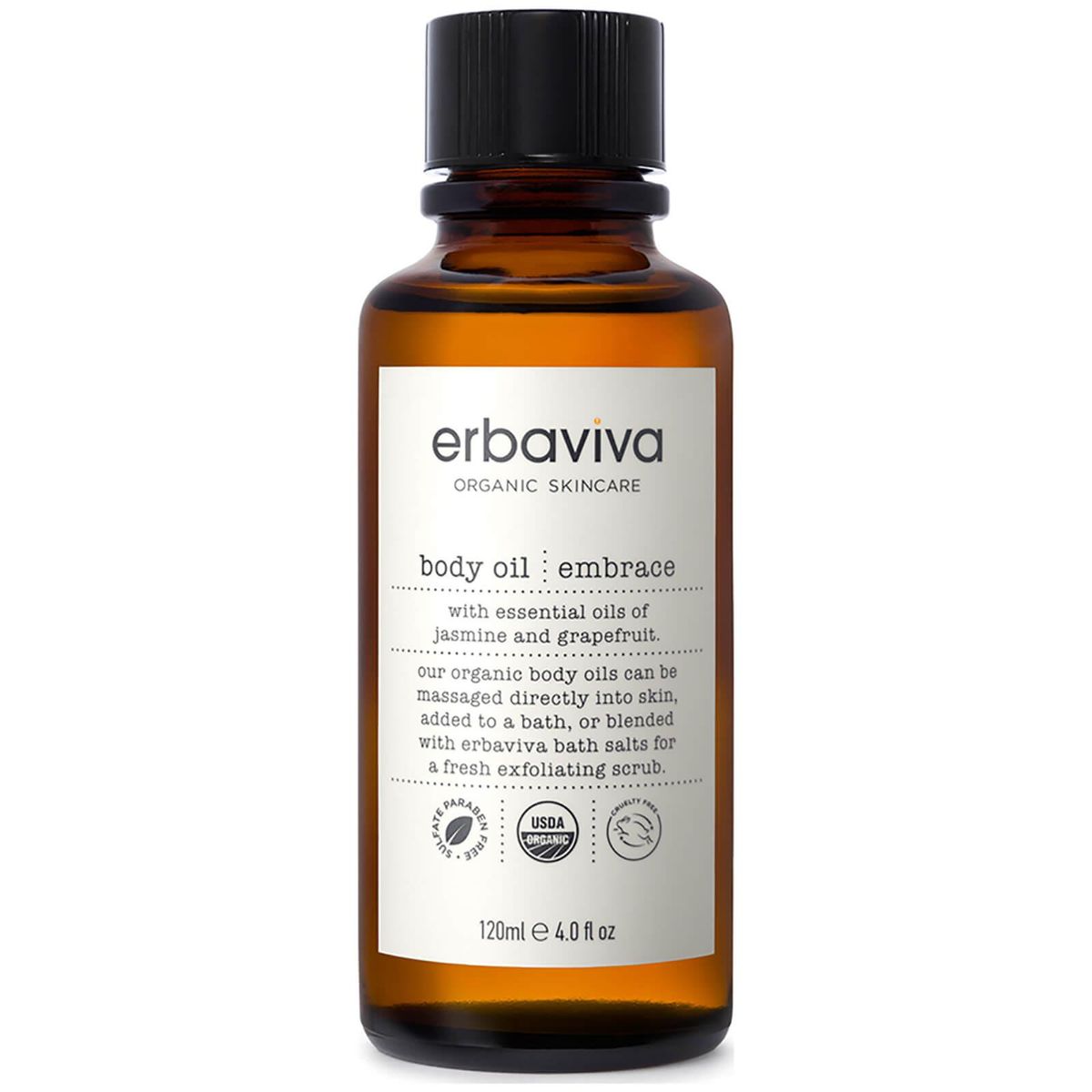 erbaviva embrace body oil
