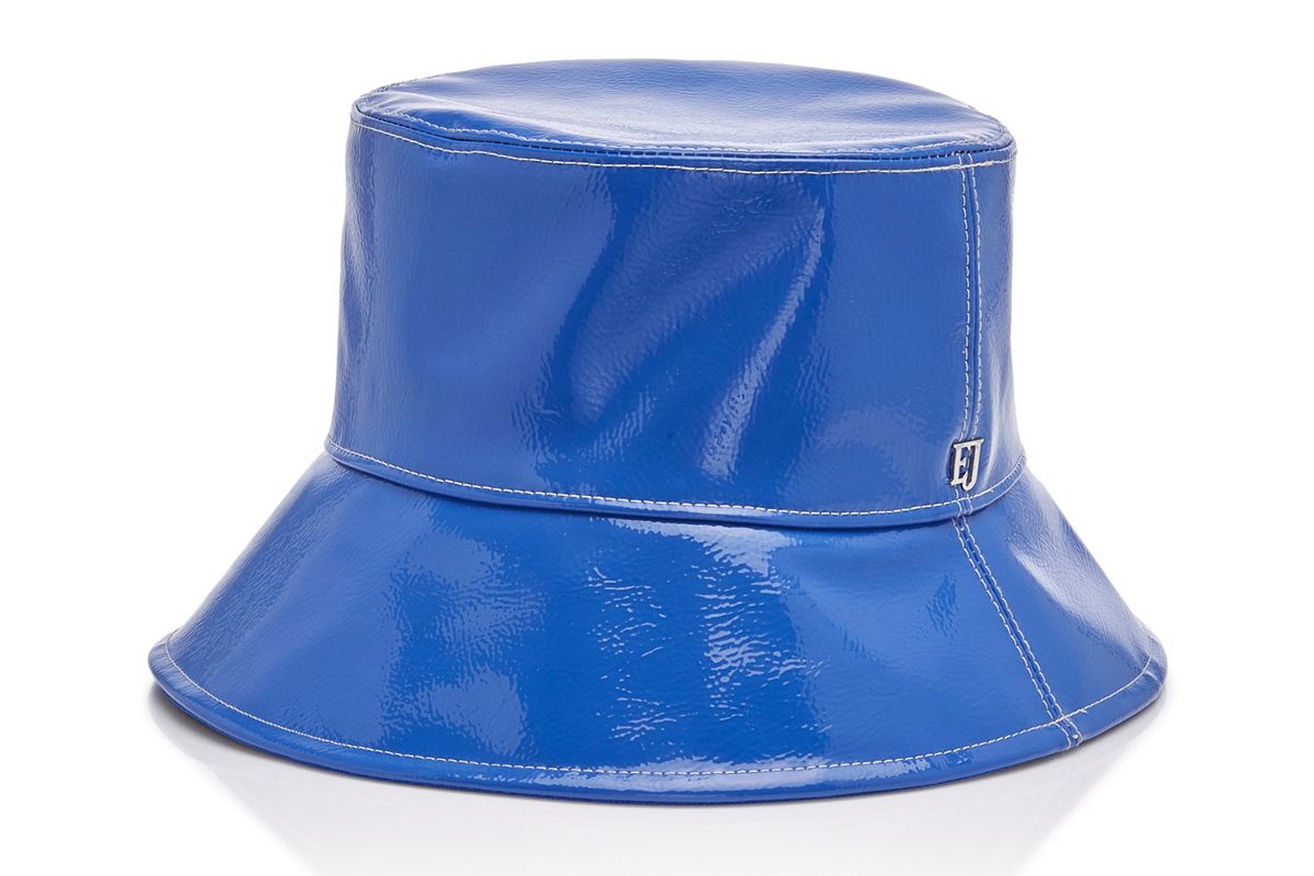 eric javits patti pvc bucket hat