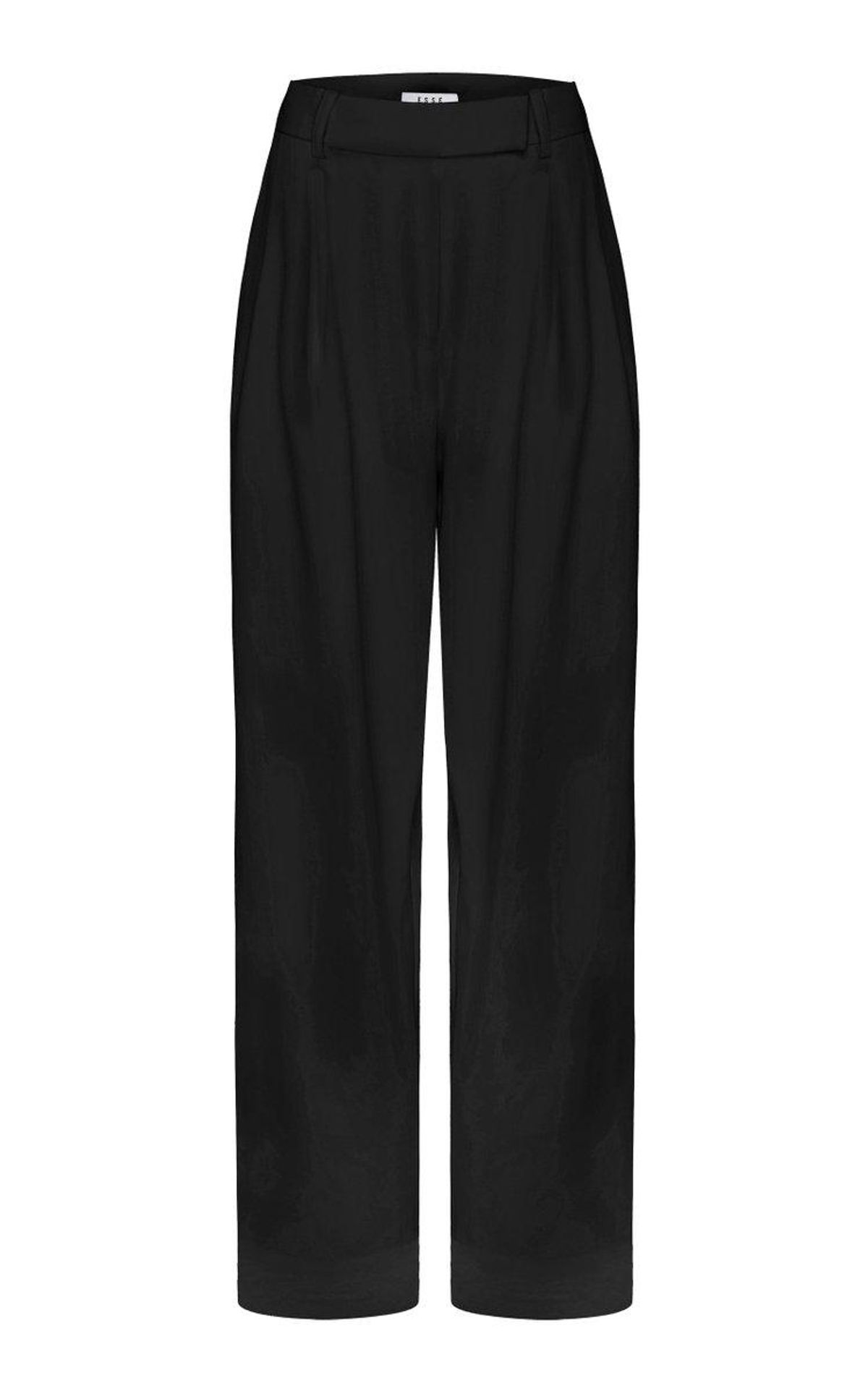 esse studios cotton blend tailored trousers