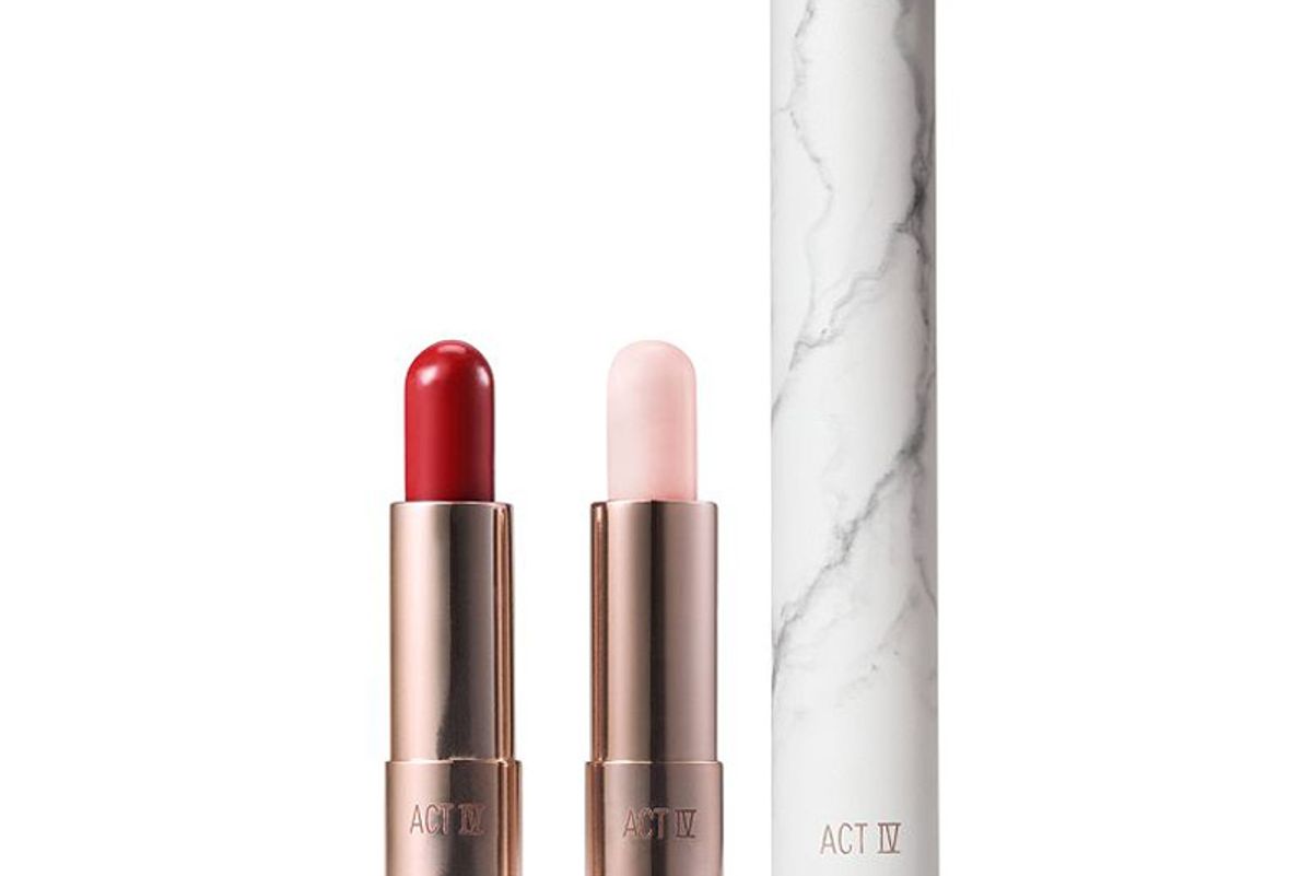 estee lauder act iv lip duet tint plus balm