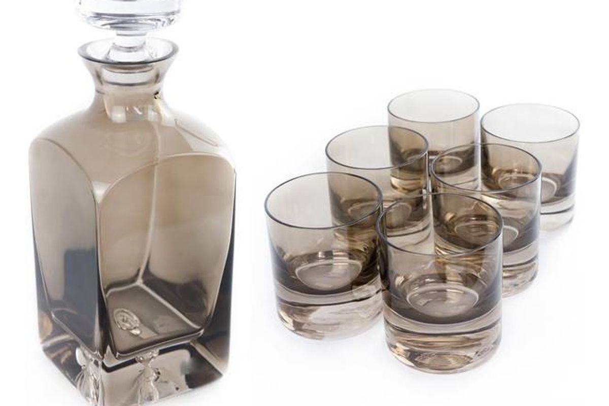 estelle decanter and glassware set